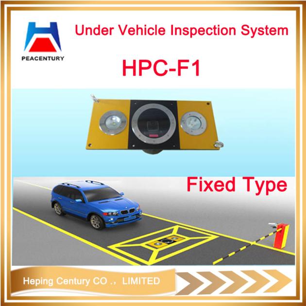 Under Vehicle Surveillance System With ANPR