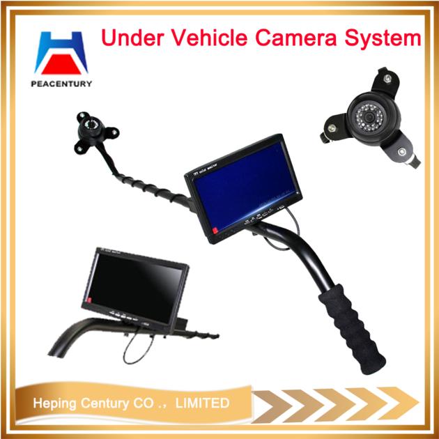 Under Vehicle Surveillance System With ANPR