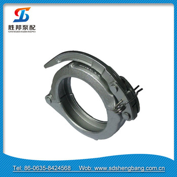 Two Bolt Concrete Pump Snap Clamp