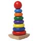 wooden rainbow stacker toy
