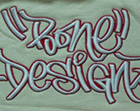 3D Puff embroidery digitizing