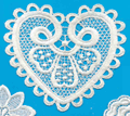 Water-soluble embroidery digitizing