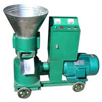Flat die pellet machine
