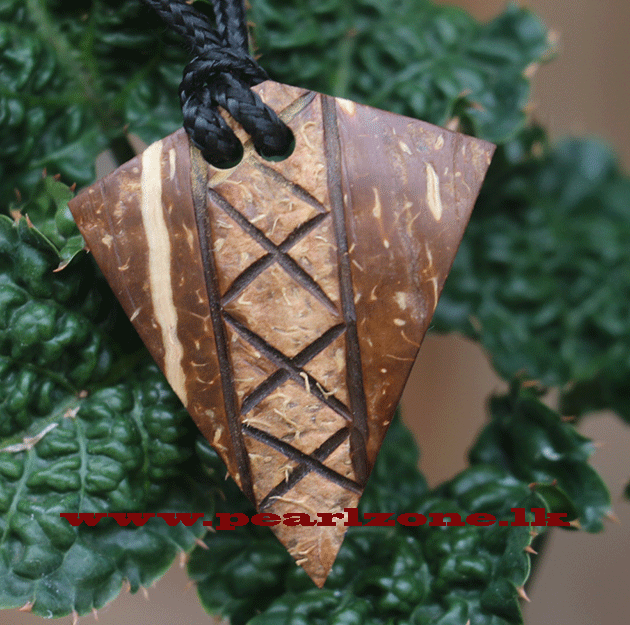 Coconut Shell Pendent