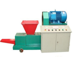 Charcoal briquette machine