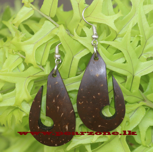 Coconut Shell Earrings