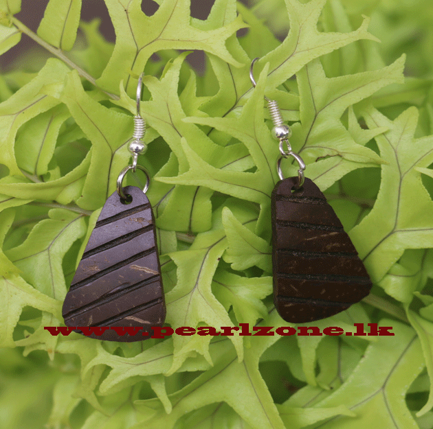 Coconut Shell Earrings