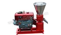 Diesel flat die pellet mill