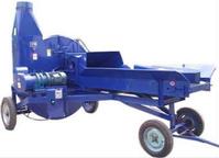 Portable straw shredder