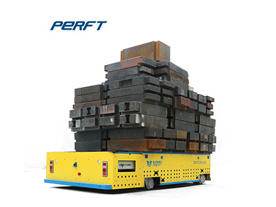 50t heavy duty battery operated mold transfer trolley equipment
