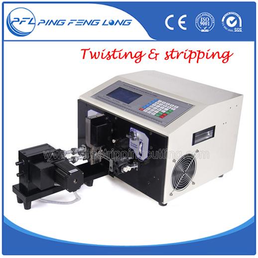 PFL-06 Iphone power wire stripping and cutting twisting machine
