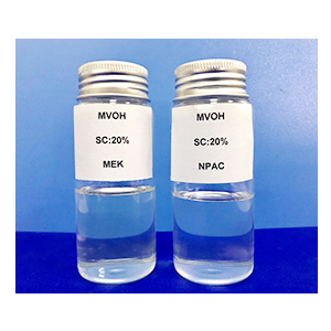 Hydroxyl Modified Vinyl Chloride/Vinyl Acetate Terpolymers MVOH