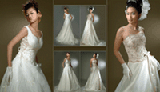 wedding dress, evening dress