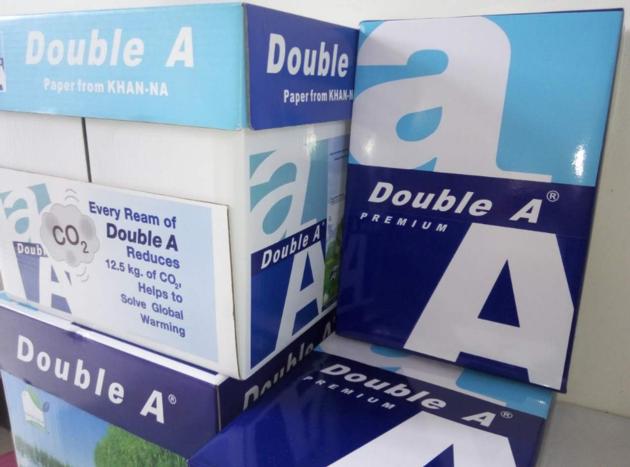 Double A Premium 100 Wood Pulp