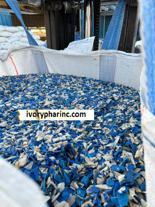 High Density Polyethylene (HDPE) Drum Scrap For Sale, Bale, regrind