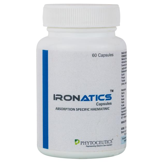 Cap. Ironatics - A Natural Iron Supplement