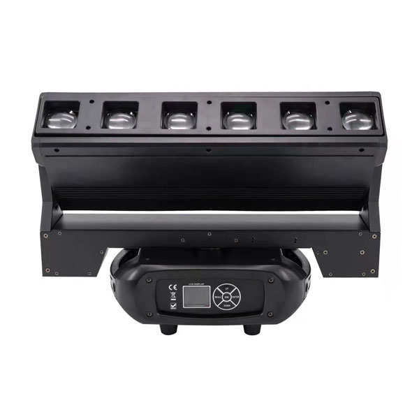 6*40W 4-in-1 Zoom Pixel Beam Wash Bar LED Moving Head Light 