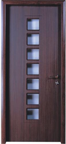 PVC veneer door