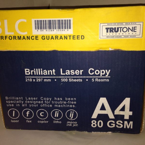 BLC Brilliant Laser A4 Copy Paper