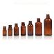 Amber Glass Bottle   DIN PP 18MM
