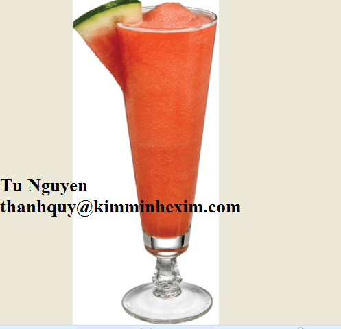 WATERMELON PUREE EXPORT IN BULK