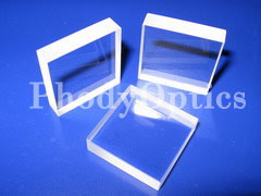 fused silica optical Windows