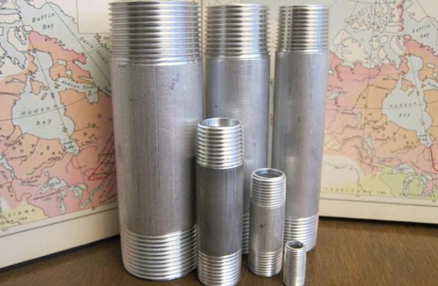 ALUMINUM PIPE NIPPLES