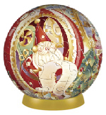 Christmas Ornaments Jigsaw Puzzle Plastic Ball