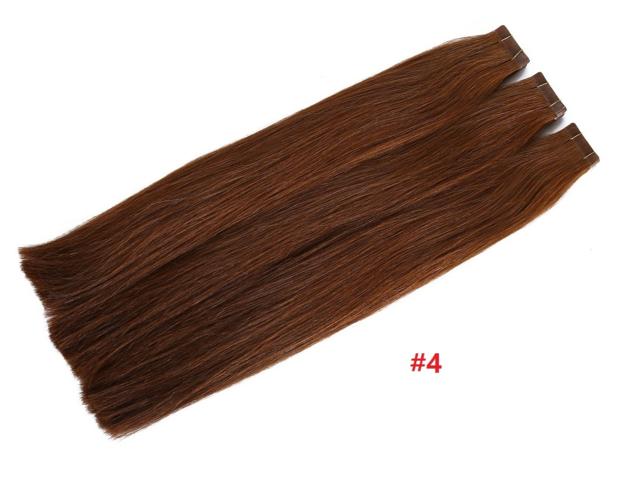 Tape in Human Hair Extensions 100% True Remy Quality Full Cuticle Tape on Extensions for  Salon
