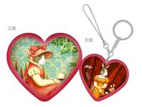 3D Valentine Heart Keychain Jigsaw Puzzle