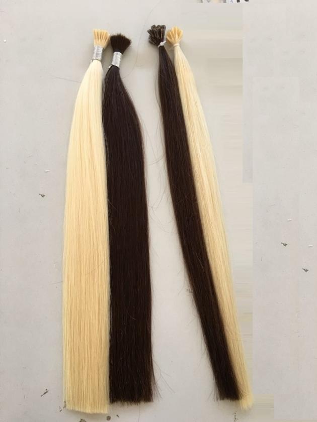 Pre Bonded Human Hair Extensions 100