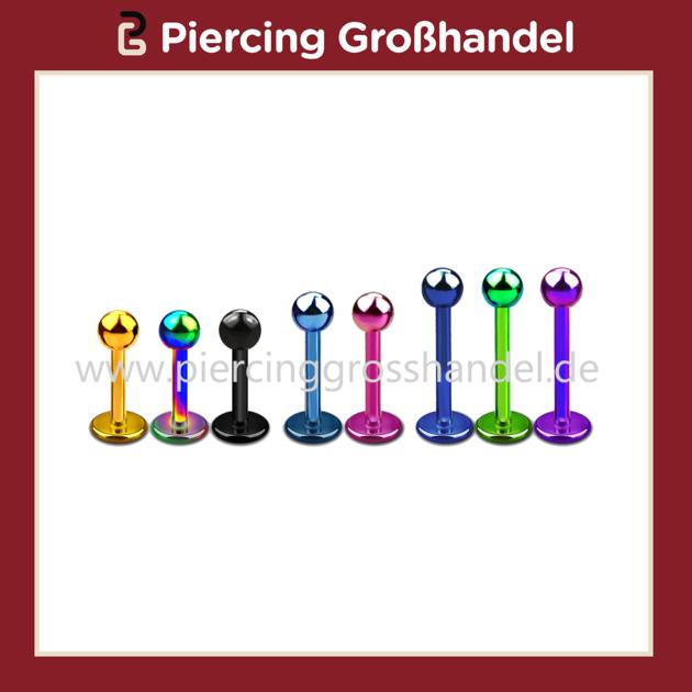 Wholesale PVD Plated Surgical Steel Labret