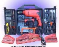 132pc impact drill set