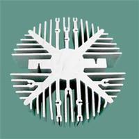 China Mill Finish Aluminium Extrusion Profile Heat Sink