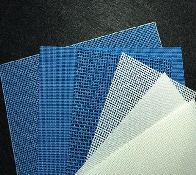 High density polyester mesh fabric plain woven for bags