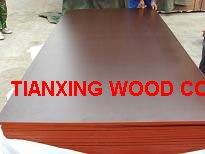 Film faced plywood/ shuttering plywood,commercial plywood
