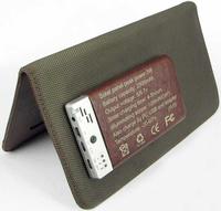 2500mAh Solar Charger - Fit Bluetooth Devices - Cell Phones - Digital Cameras - MP3/MP4 Players - PD