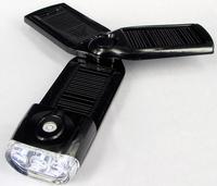 Solar-powered LED Electric Torch - Built-in Charger