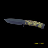#3202 Fixed-blade Knife with Camouflage Handle