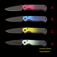#3159 Deluxe Mini Knife with Anodized Aluminum Handle