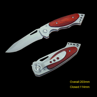 #363 Wooden Handle Knife