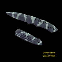 #3172 Camping & Sport Camo Knife
