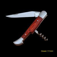#153 Pocket Knife with Corkscrew