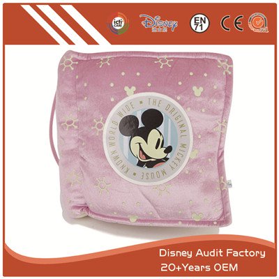 Plush Mickey Folding Pillow Full Sublimation Printing