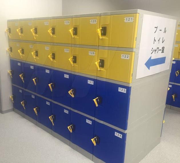 ABS Plastic Gym Lockers