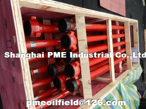 PME 2” 3” 4” 10K 15K Straight Pipe Assy High Pressure LP Union Flange
