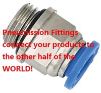 Pneumatic fittings & connectors