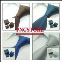 men's neckties sets silk neckties hanky cuff link