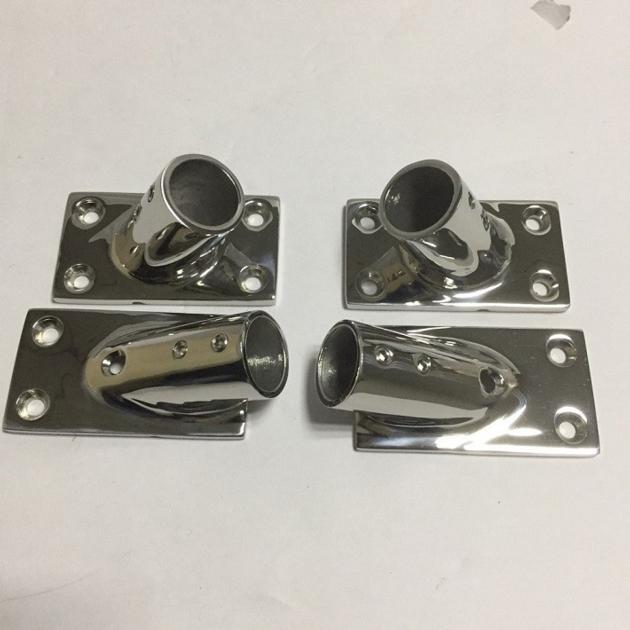 Marine Hardware Handrail Base Stainless Steel