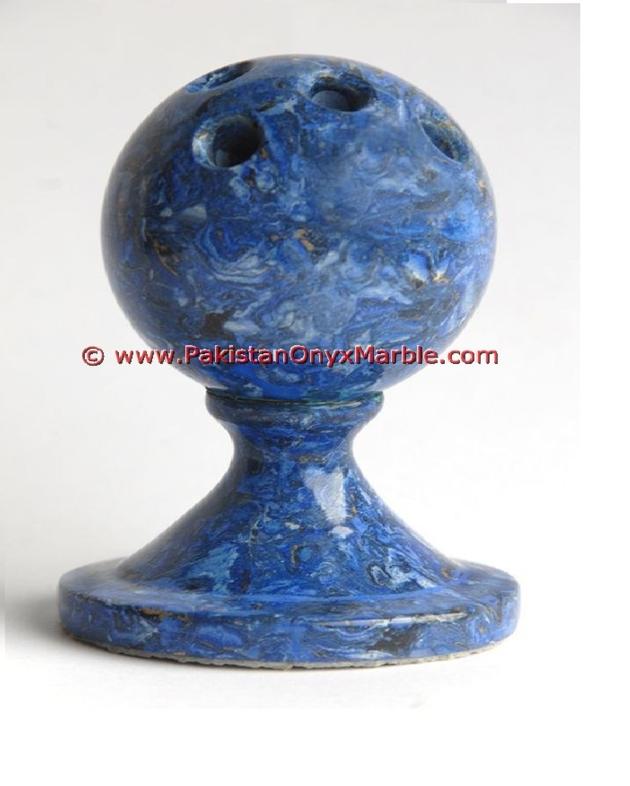 LAPIS LAZULI WORLD GLOBE